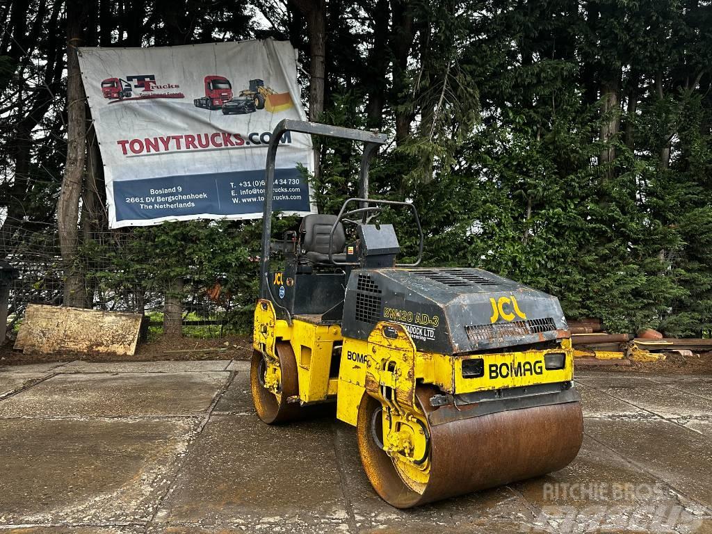 Bomag BW120 AD-3 Double drum roller with vibration Грунтові котки