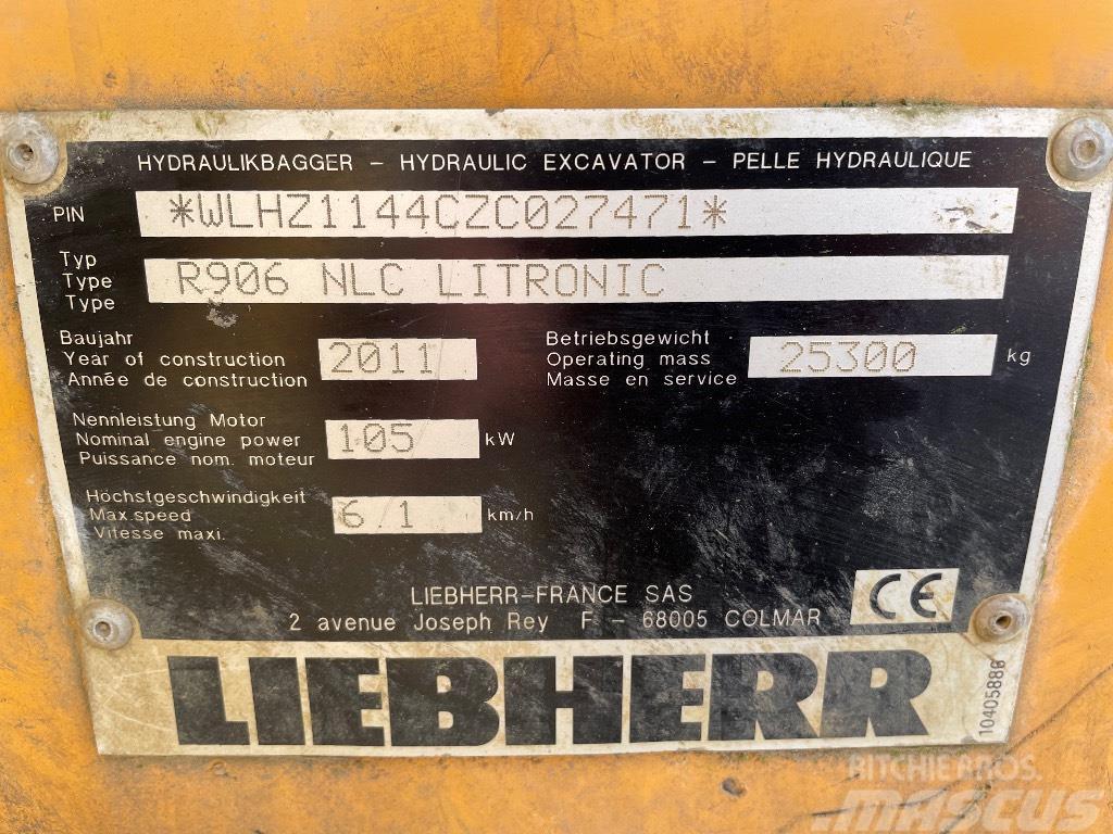 Liebherr R906 części Parts for LIEBHERR R906 Шасі