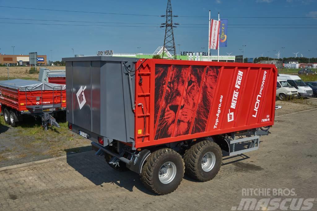 Metal-Fach T935/6 - 32m3 trailer with front sliding wall Прицепи загального призначення