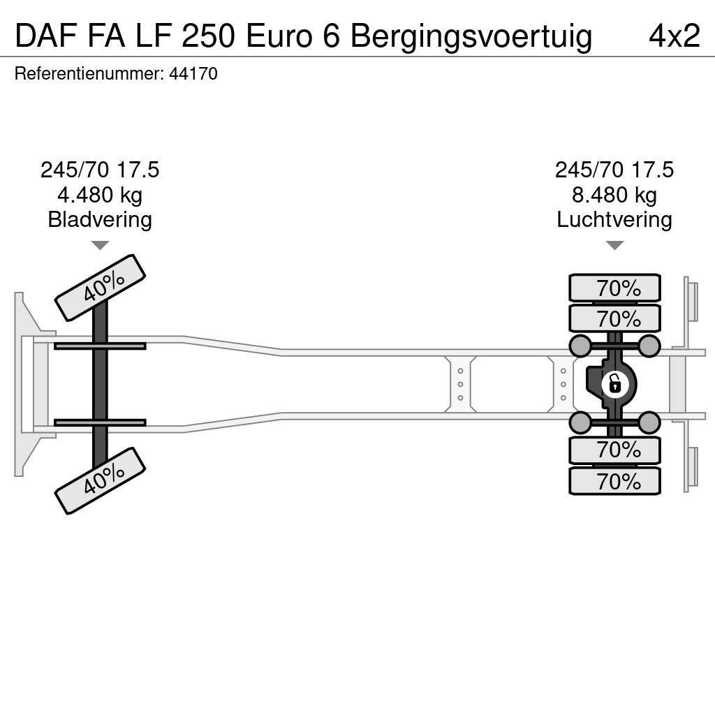 DAF FA LF 250 Euro 6 Bergingsvoertuig Евакуатори
