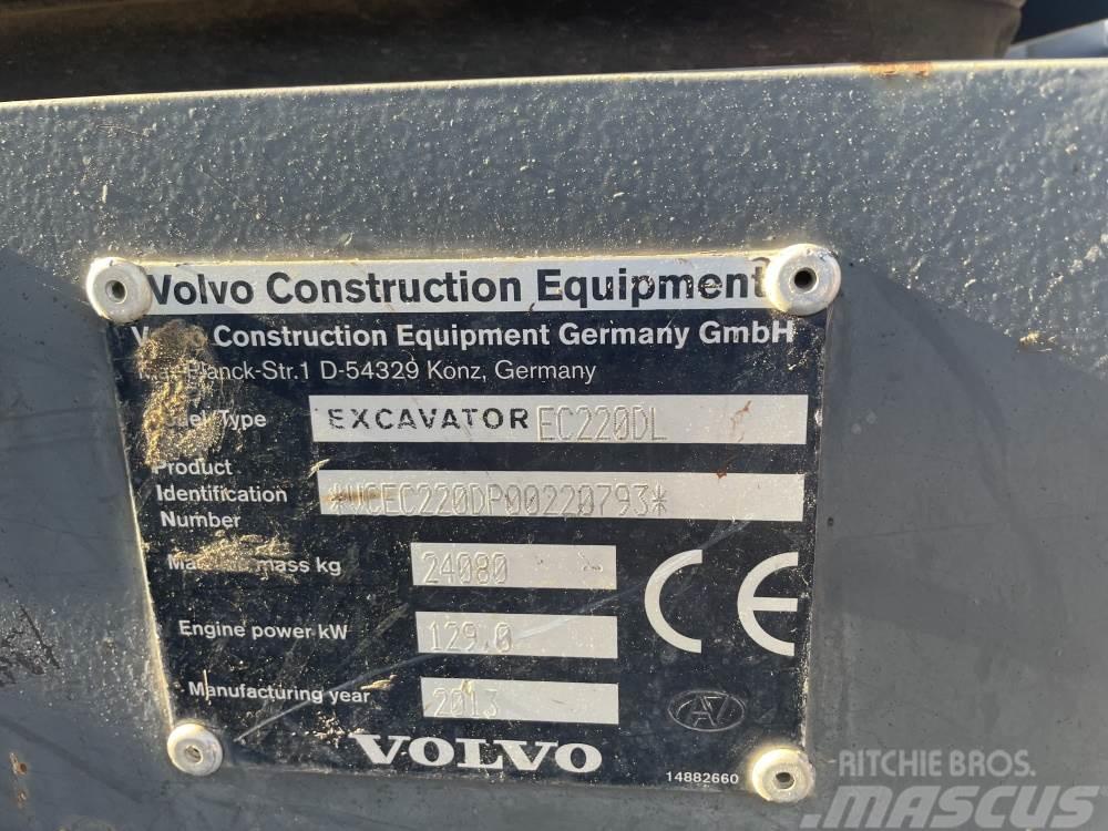 Volvo EC220DL Гусеничні екскаватори