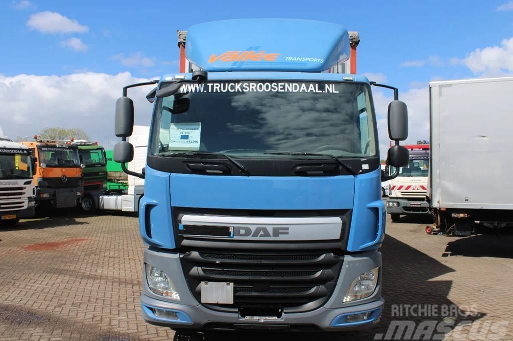 DAF CF 310 + EURO 6 + 4x IN STOCK Тентовані вантажівки