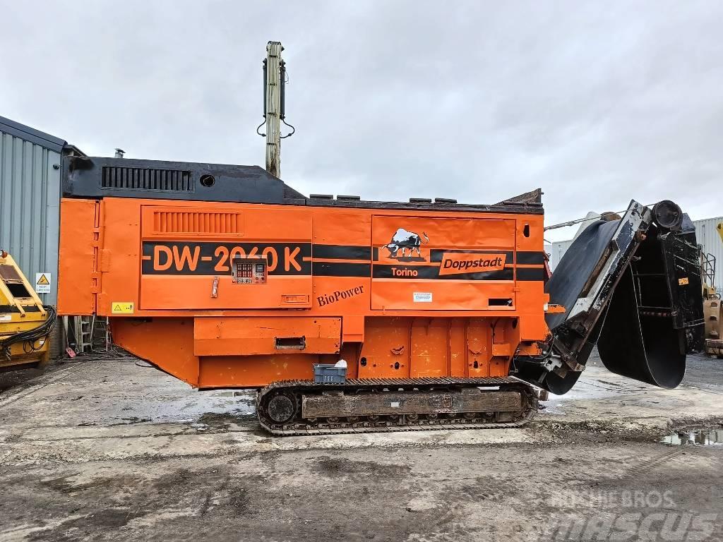 Doppstadt DW 2060 K BioPower shredder waste wood remote Знищувачі сміття  (шредери)