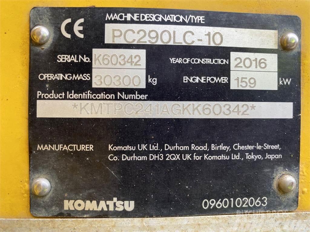 Komatsu PC290LC-10 Гусеничні екскаватори