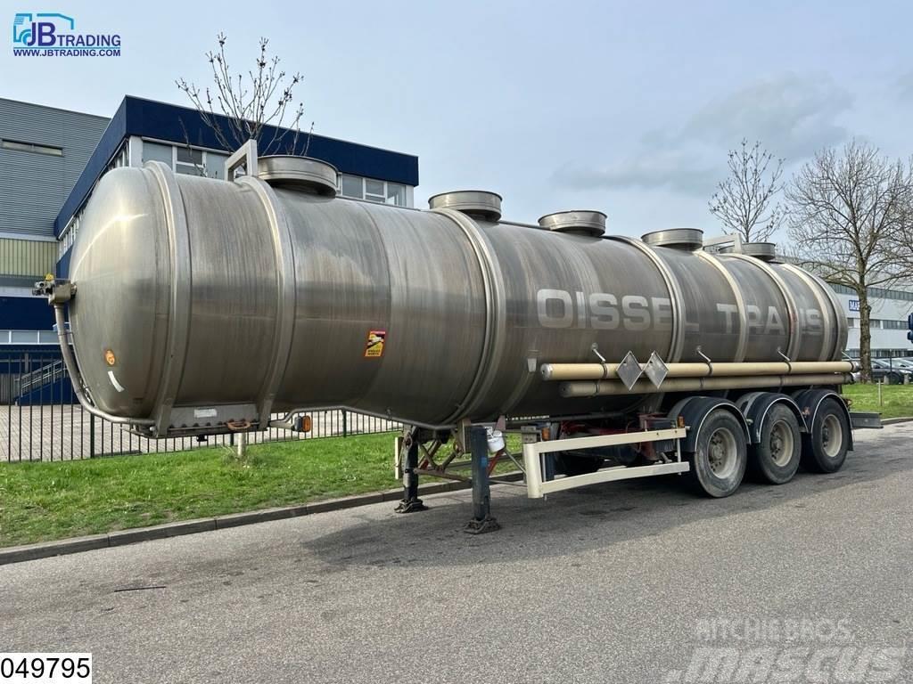 Magyar Chemie 37500 Liter RVS Tank, 1 Compartment Напівпричепи-автоцистерни