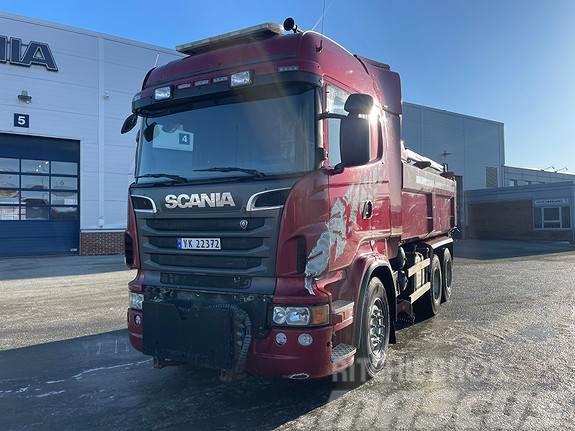 Scania R560CB6x2HSA, Istrail dumper, brøyteutstyr inkl. m Самоскиди