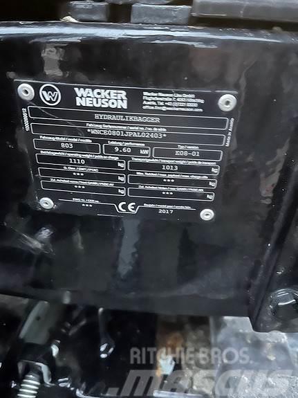 Wacker Neuson 803 Dual power Міні-екскаватори < 7т