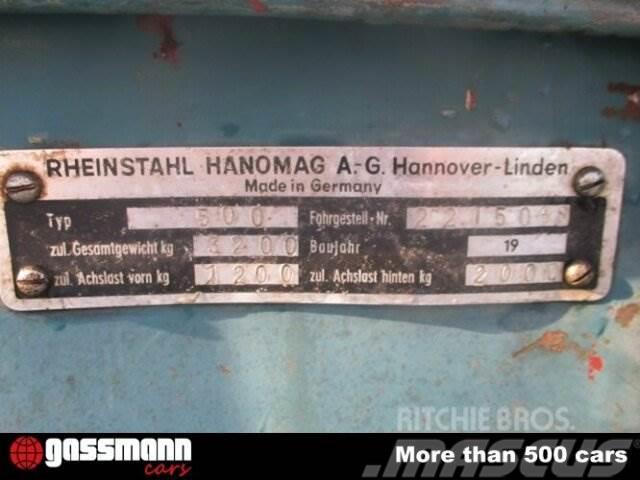 Hanomag Granit 500 Вантажівки / спеціальні