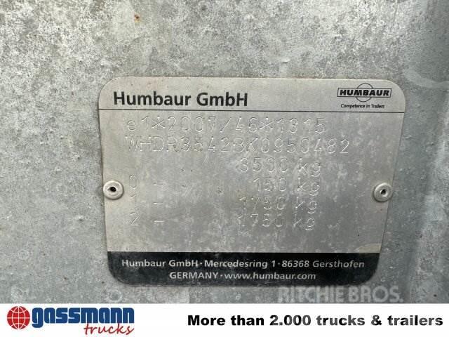 Humbaur HS 353016, Verzinkt Низькорамні причепи