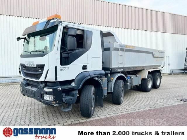 Iveco Trakker AT410T50 8x4, Stahlmulde ca. 16m³, hydr. Вантажівки / спеціальні