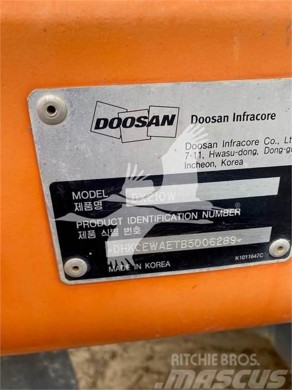 Doosan DX210W Колісні екскаватори