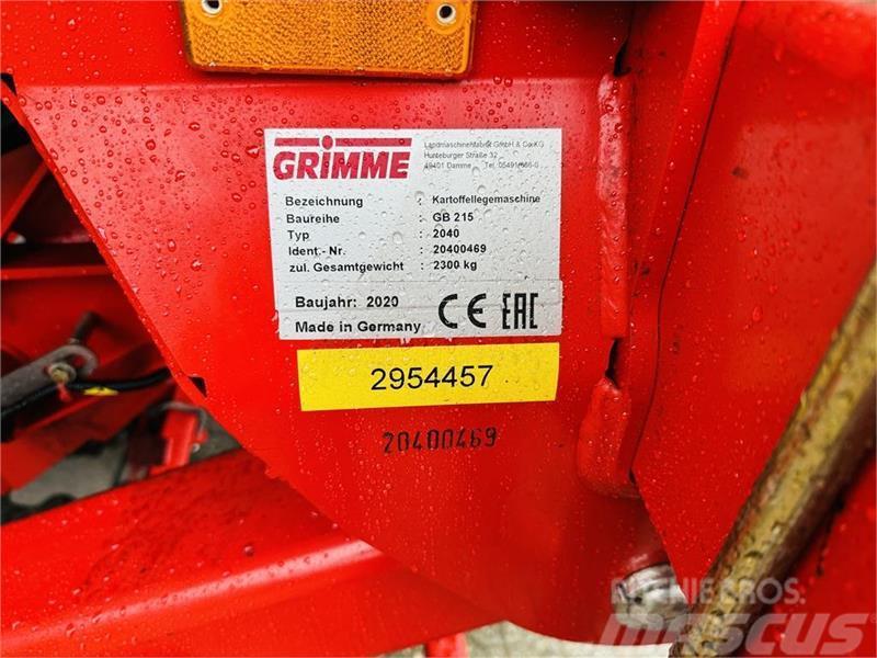 Grimme GB-215 Cажалки