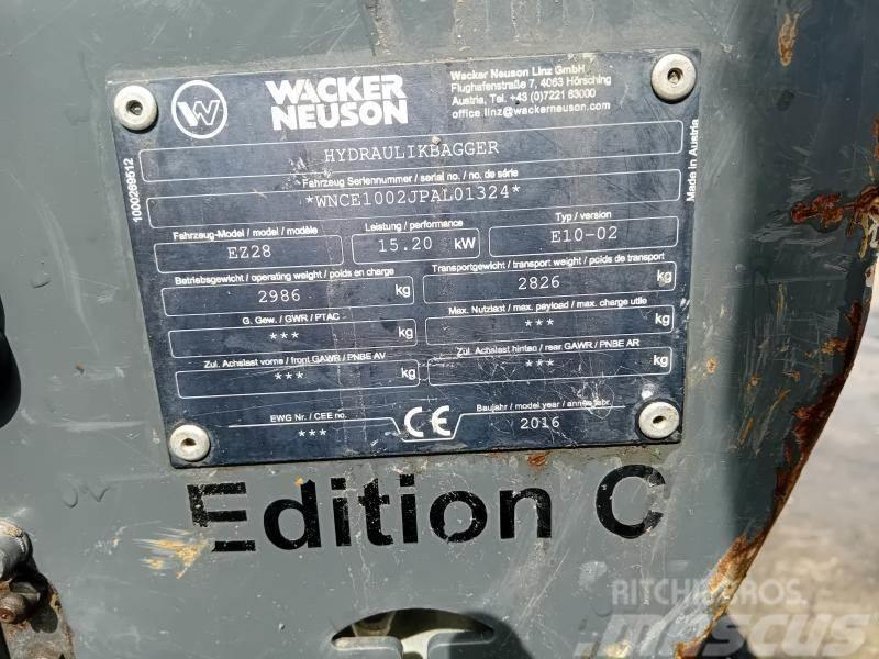 Wacker Neuson EZ28 Міні-екскаватори < 7т