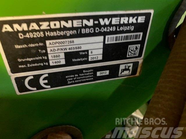 Amazone KG4000 Super / AD-P KW403 Борони