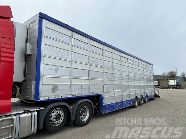 Pezzaioli 5-stock Grise trailer 5-stock Напівпричепи для транспортування тварин
