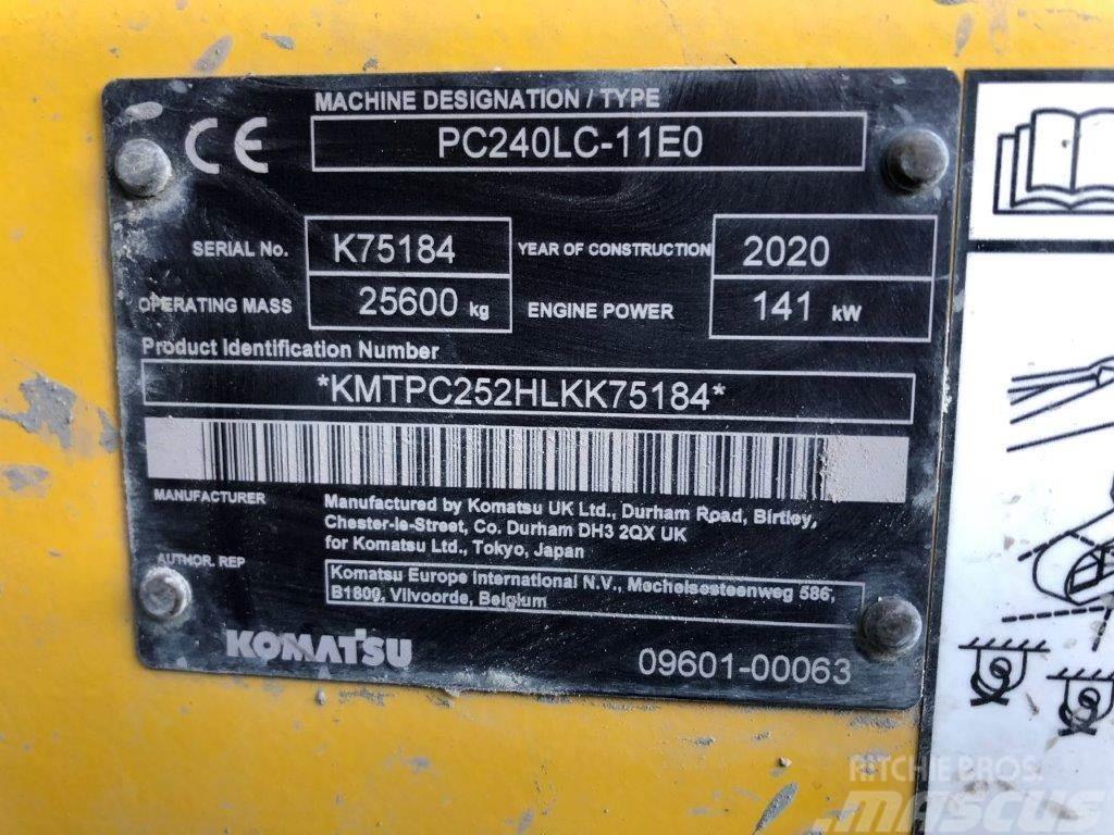 Komatsu PC240LC-11E0 Дизельні навантажувачі
