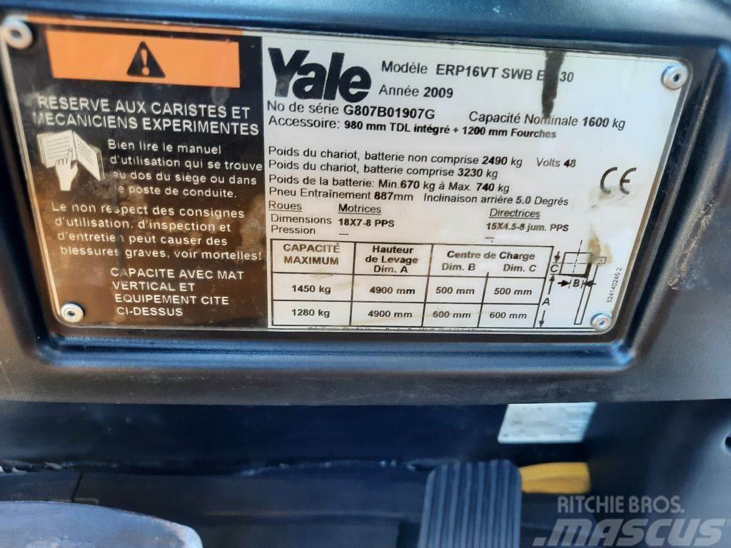 Yale ERP 16 VT Batterie NEU Електронавантажувачі