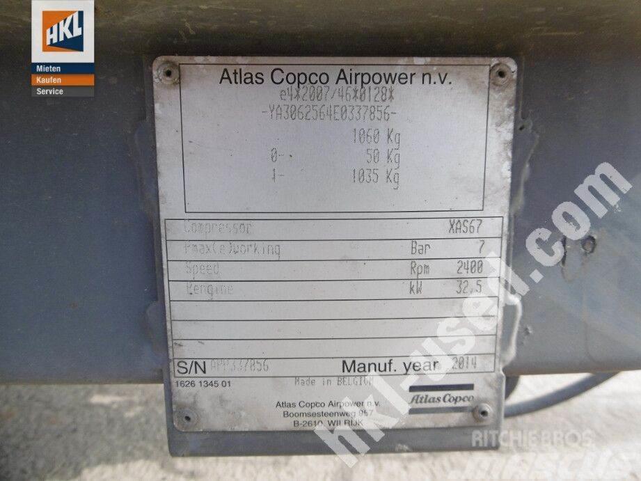 Atlas Copco XAS 67 Компресори
