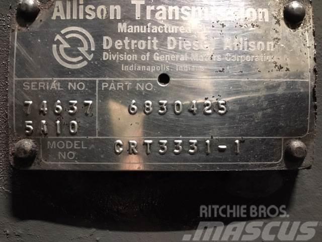 Allison transmission Model CRT3331-1 Коробка передач