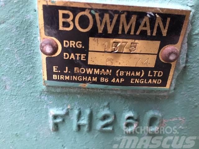 Bowman FH260 Varmeveksler Інше