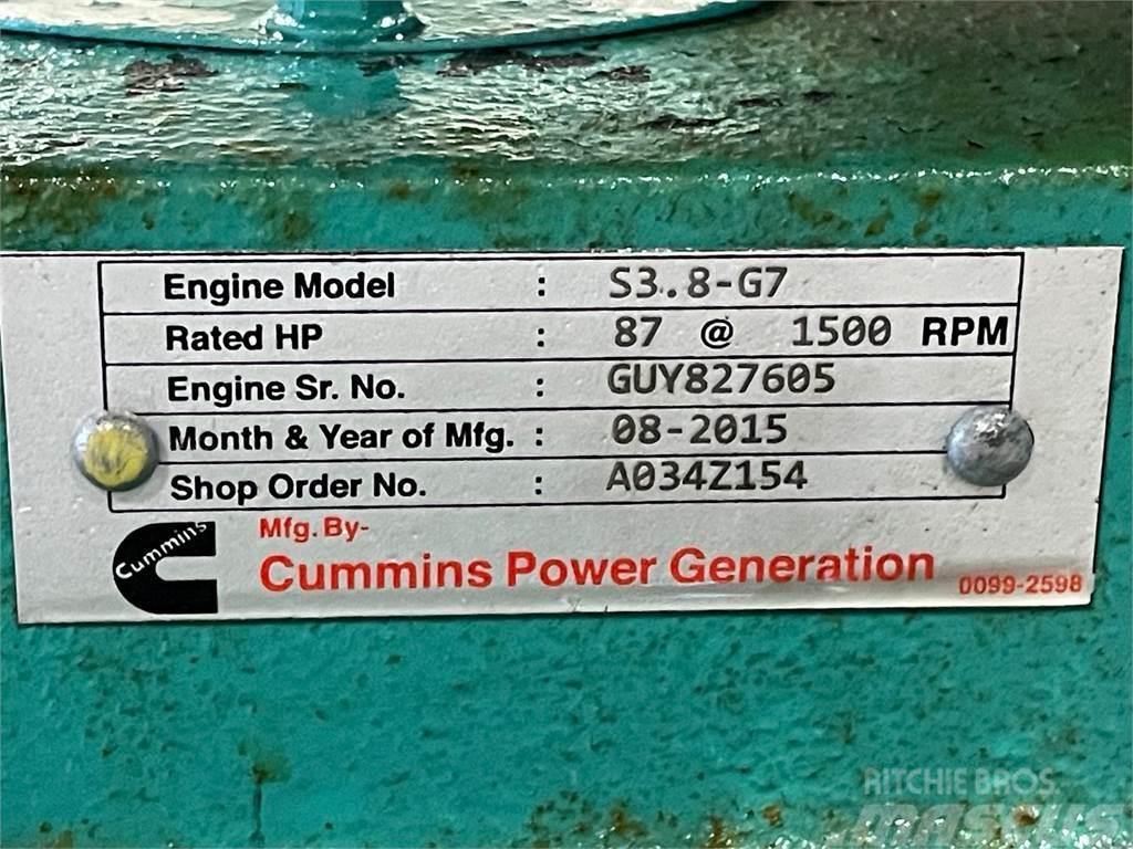 Cummins S3.8-G7 motor (Mercedes OM314) - komplet med køler Двигуни
