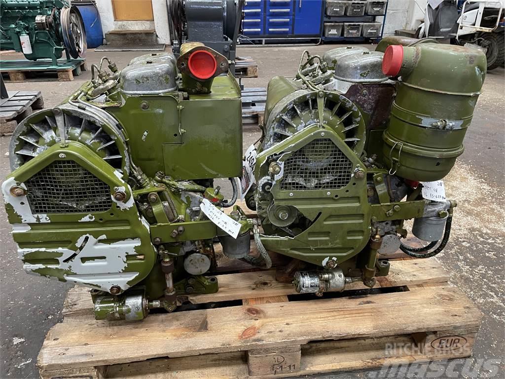 Deutz F2L511 motor, luftkøler, ex. army Двигуни