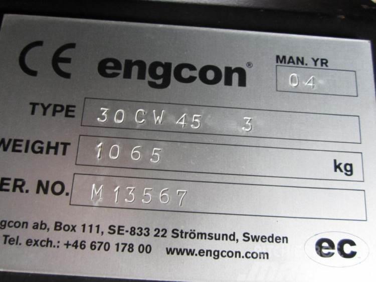 Engcon EC30 tiltrotator Швидкі з`єднувачі