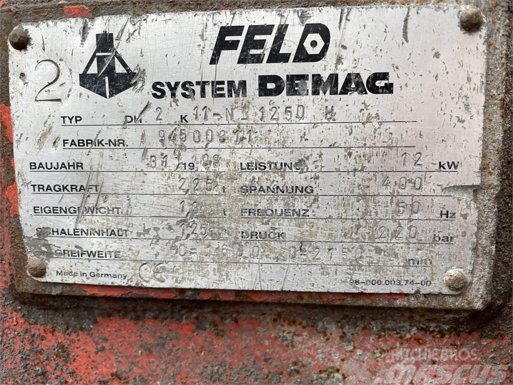  Feld-Demag 1,25 kbm el-hydraulisk grab type DH2K 1 Грейфери