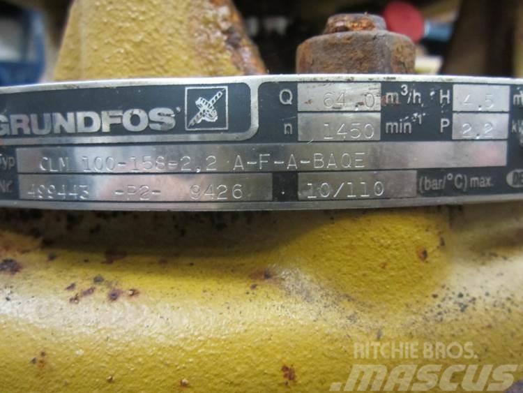 Grundfos pumpe Type CLM 100-158 Гідронасоси