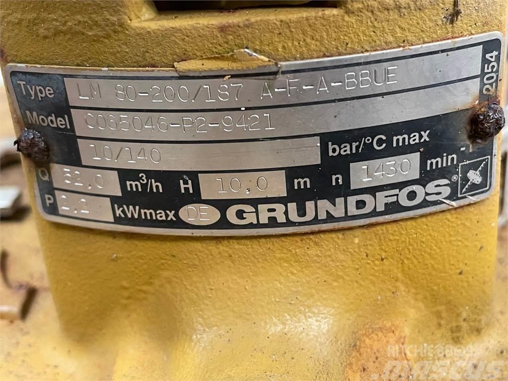 Grundfos type LM 80-200/187 A-F-A BBUE pumpe Гідронасоси