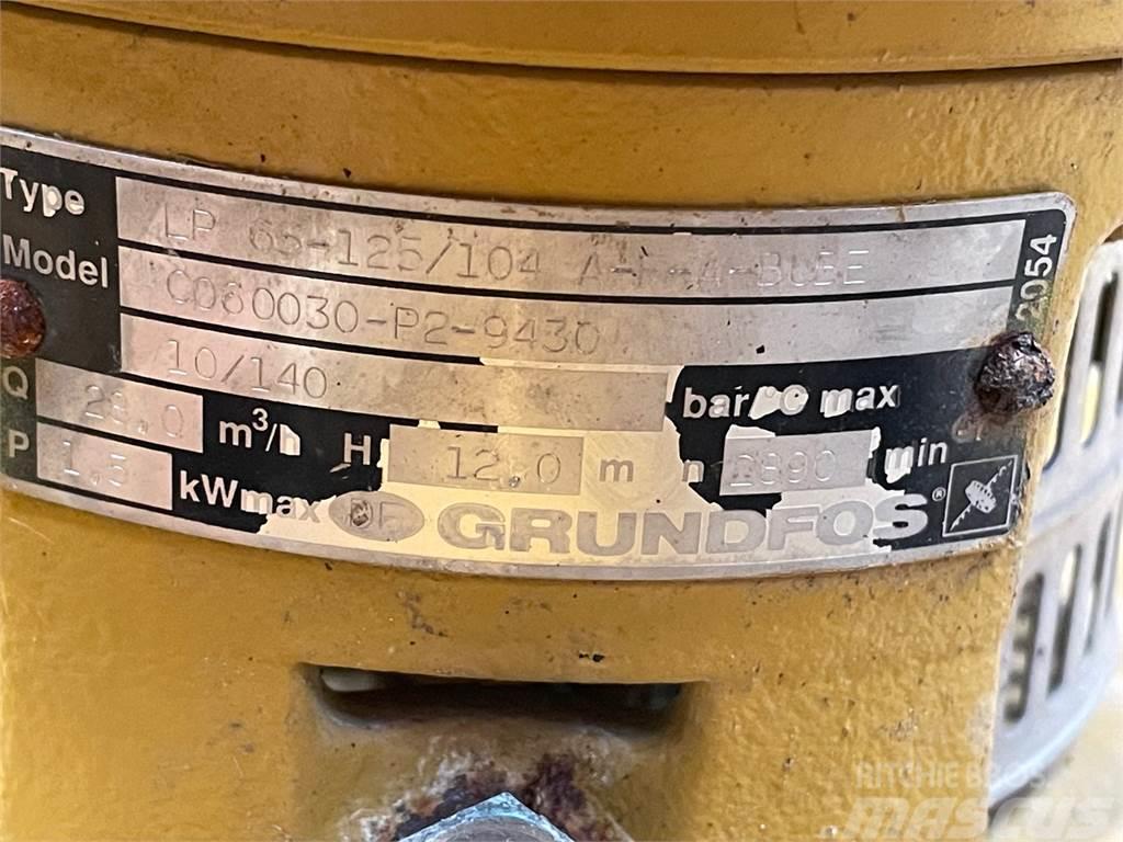 Grundfos Type LP 65-125/104 A-F-A-BU5E pumpe Гідронасоси