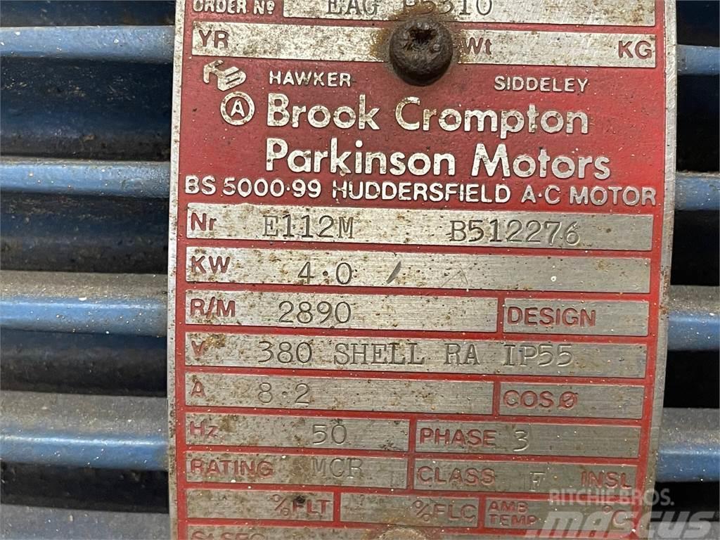  Højtryksvandpumpe Worthington Simpson Ltd Type 40  Гідронасоси