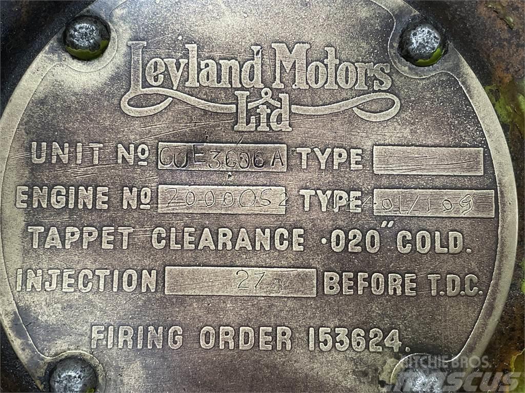 Leyland 401 OUE 3606A motor - kun til dele Двигуни