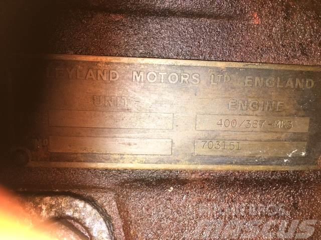 Leyland (Motors Ltd. England) Type 400/387-MK3 Двигуни