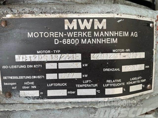 MWM TB12RS 18/22-1E motor Двигуни