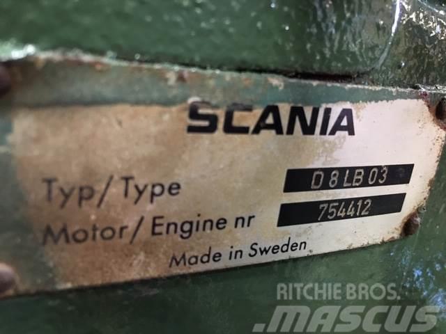Scania D8LB03 motor Двигуни