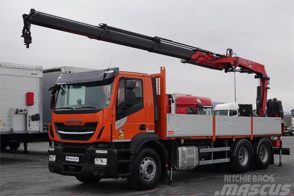 Iveco 420 Вантажівки-платформи/бокове розвантаження