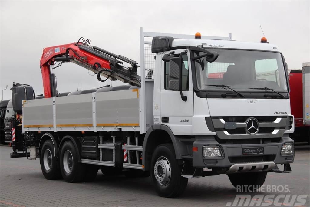 Mercedes-Benz ACTROS 3336 Вантажівки-платформи/бокове розвантаження