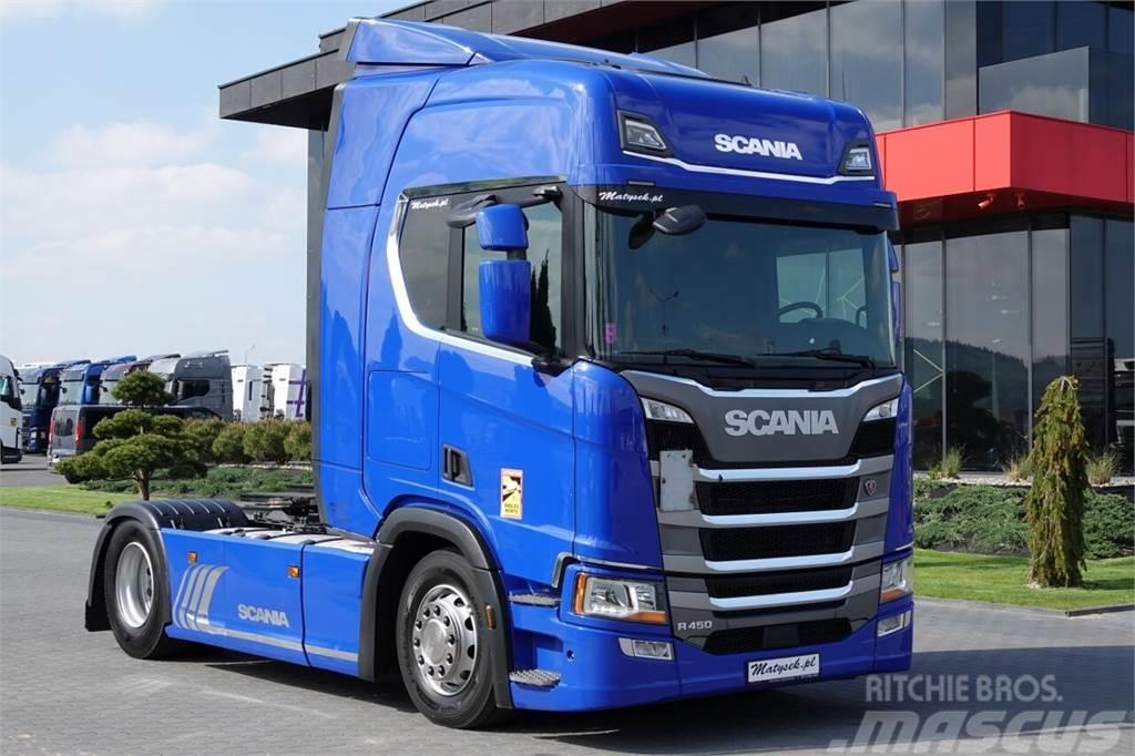 Scania R 450 / RETARDER / 2018 YEAR / LED / EURO 6 / Тягачі