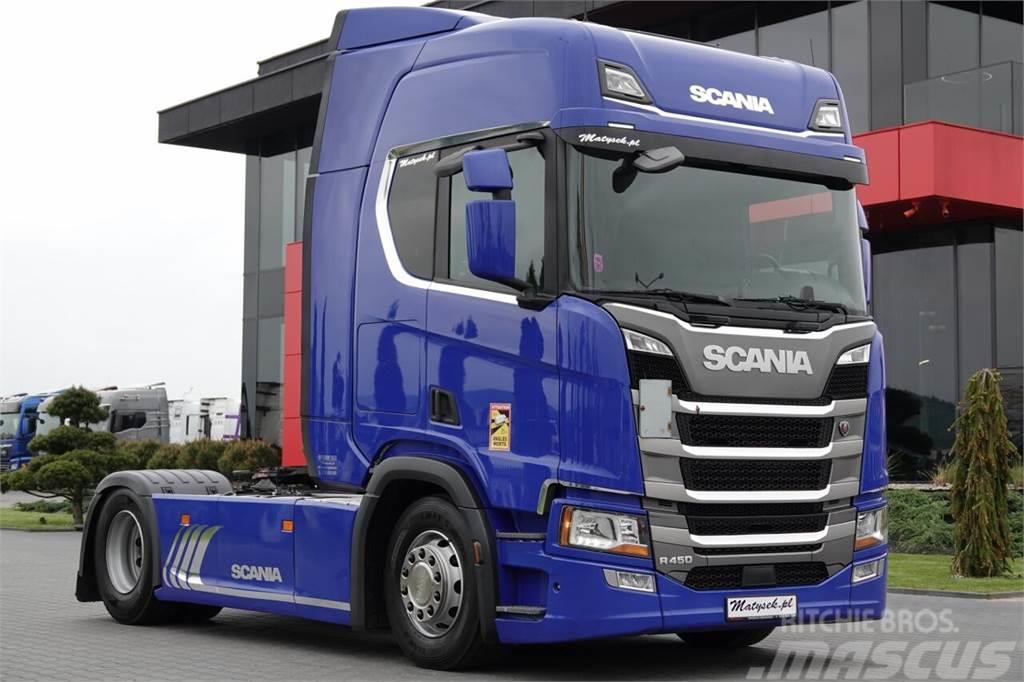 Scania R 450 / RETARDER / NOWY MODEL / OPONY 100 % Тягачі