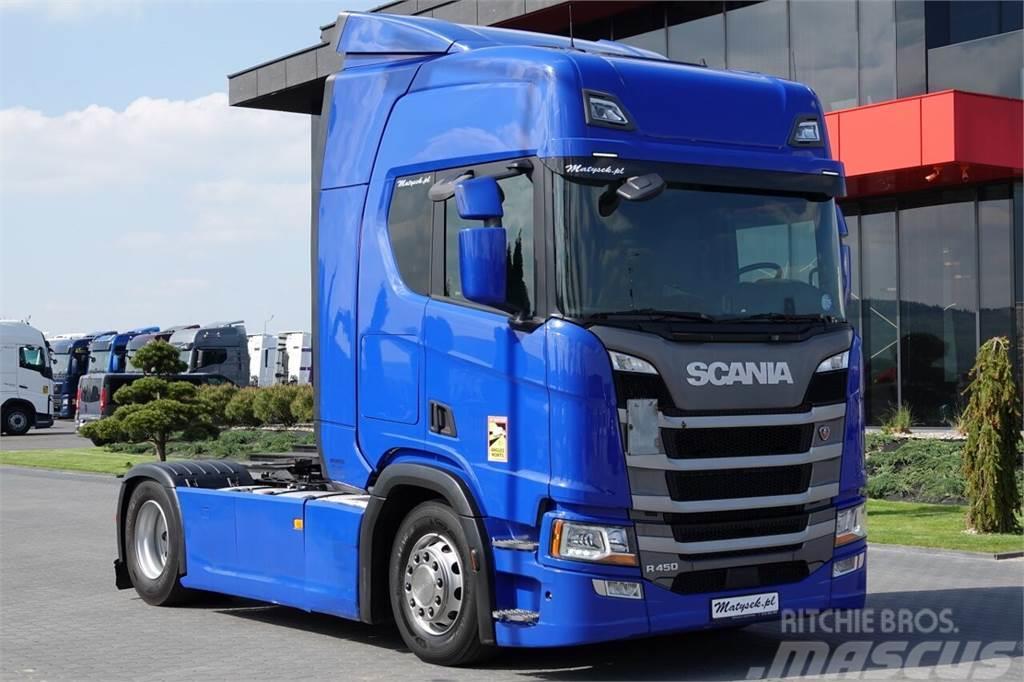 Scania R 450 / RETARDER / 2018 ROK / Тягачі