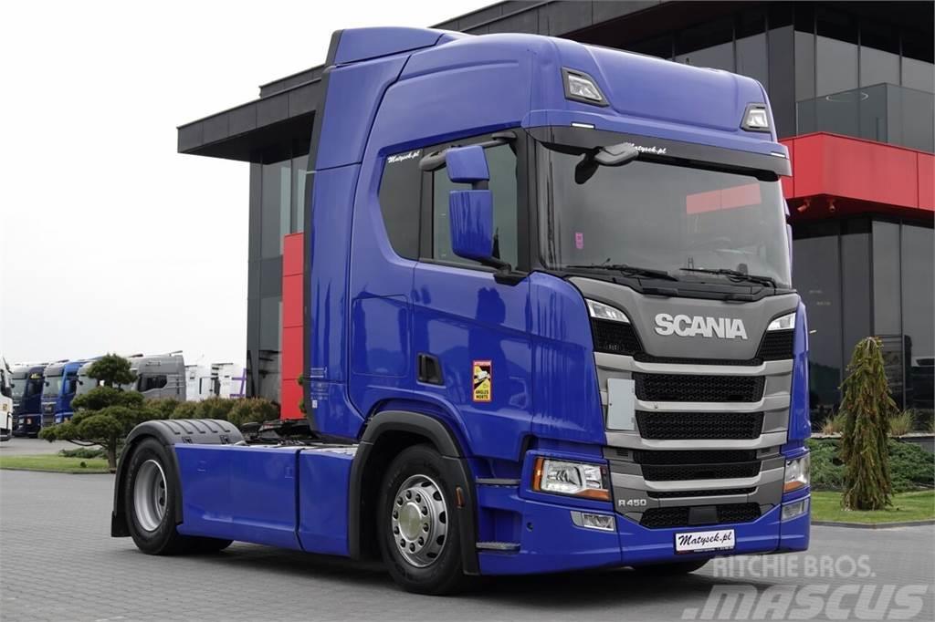 Scania R 450 / RETARDER / NAVI / NOWY MODEL / OPONY 100 % Тягачі