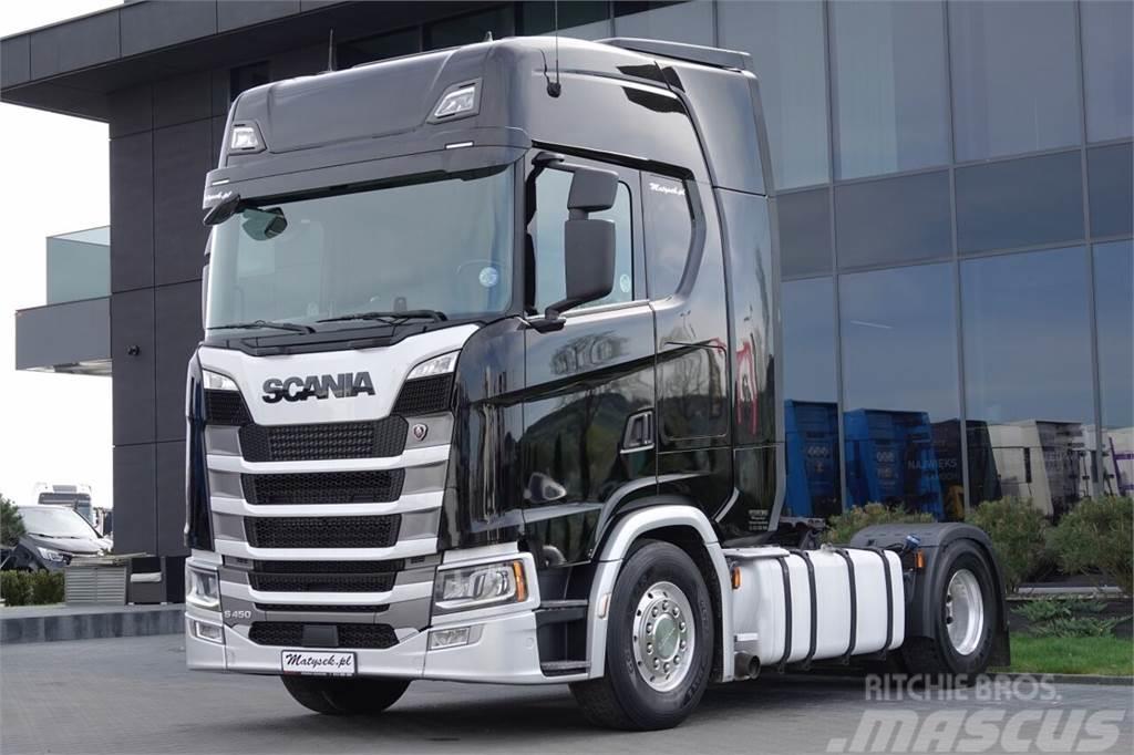 Scania S 450 / RETARDER / KOMPRESOR DO WYDMUCHU MHS 1100  Тягачі