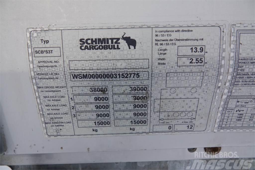 Schmitz Cargobull CURTAINSIDER / STANDARD / 2012 YEAR Тентовані напівпричепи
