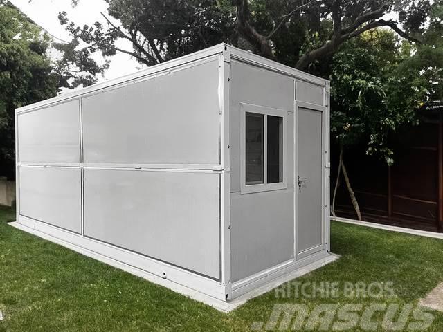  20 ft x 8 ft x 8 ft Foldable Metal Storage Shed wi Контейнери для зберігання