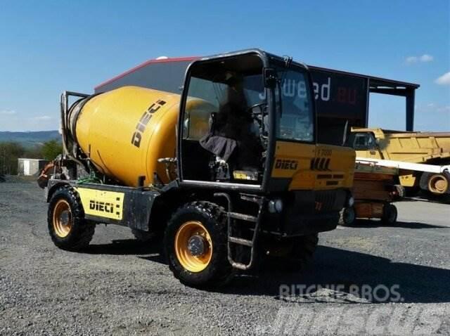 Dieci Dieci F7000 Betonmischer 5m3 Concret mixer Allrad Вантажівки / спеціальні