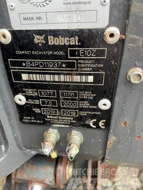 Bobcat E10Z Міні-екскаватори < 7т