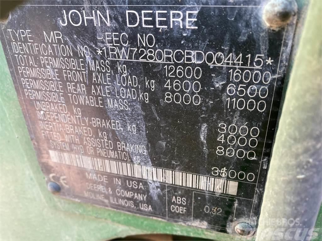 John Deere 7280R Трактори