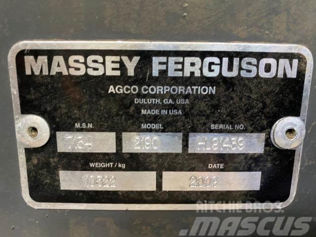 Massey Ferguson 2190 Тюкові прес-підбирачі