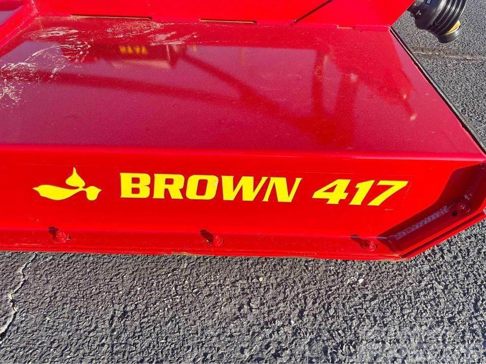 Brown 417 rotary cutter Роздрібнювачі, різаки і розпаковувачі тюків